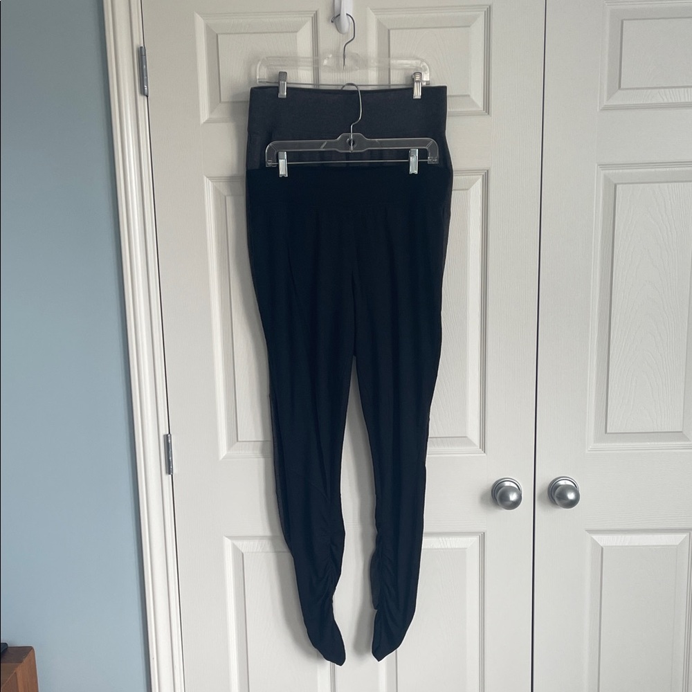 Athleta bundle of two ruched leg joggers size M